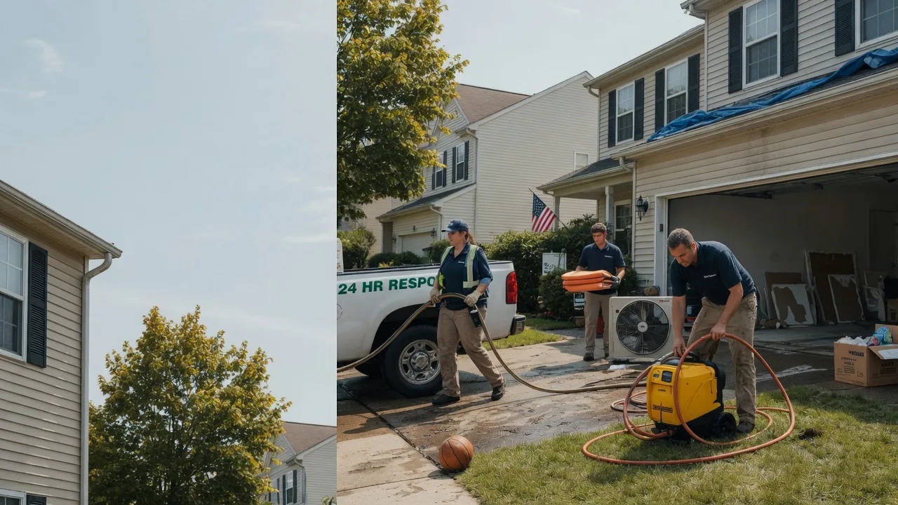Emergency Water Damage Restoration in Hughesville, PA near me